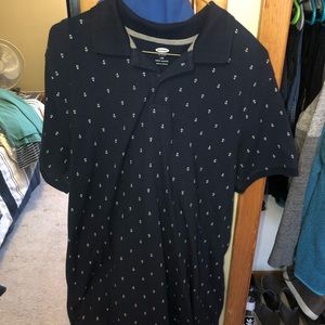 Men’s Old Navy anchor polo